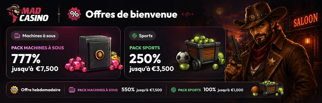Mad Casino login : connexion au compte